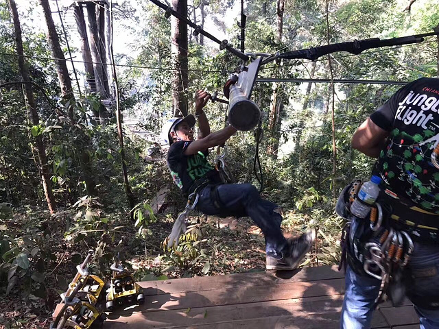 油锯比赛，自然美景的探险之旅